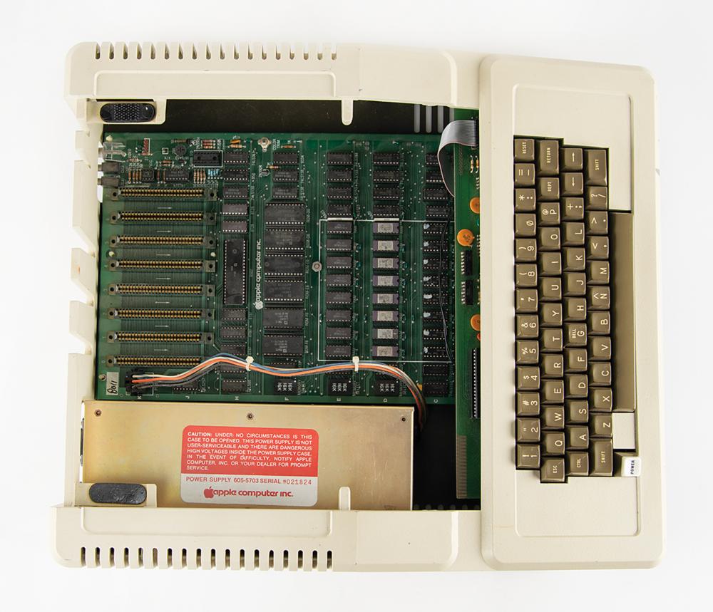Original Apple II (not II+) with Handwritten S/N 8011 and