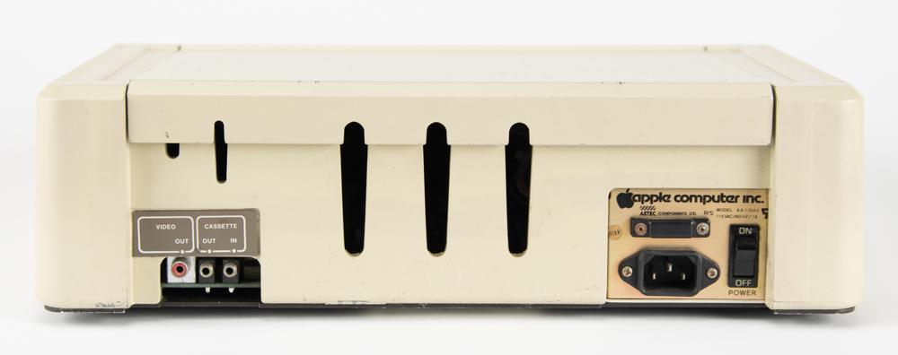 Original Apple II (not II+) with Handwritten S/N 8011 and