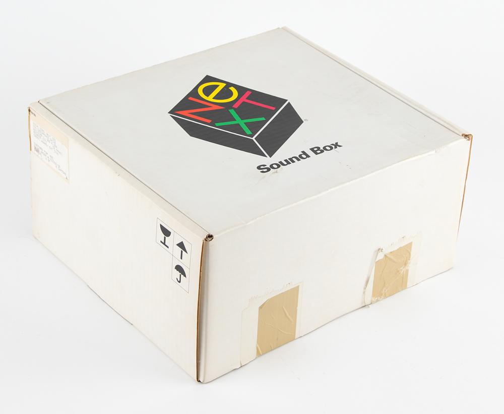 NeXT Sound Box Addressed to Steve Jobs | RR Auction