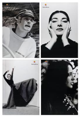 Lot #5042 Apple 'Think Different' Posters (4) - Set 2 - Image 1