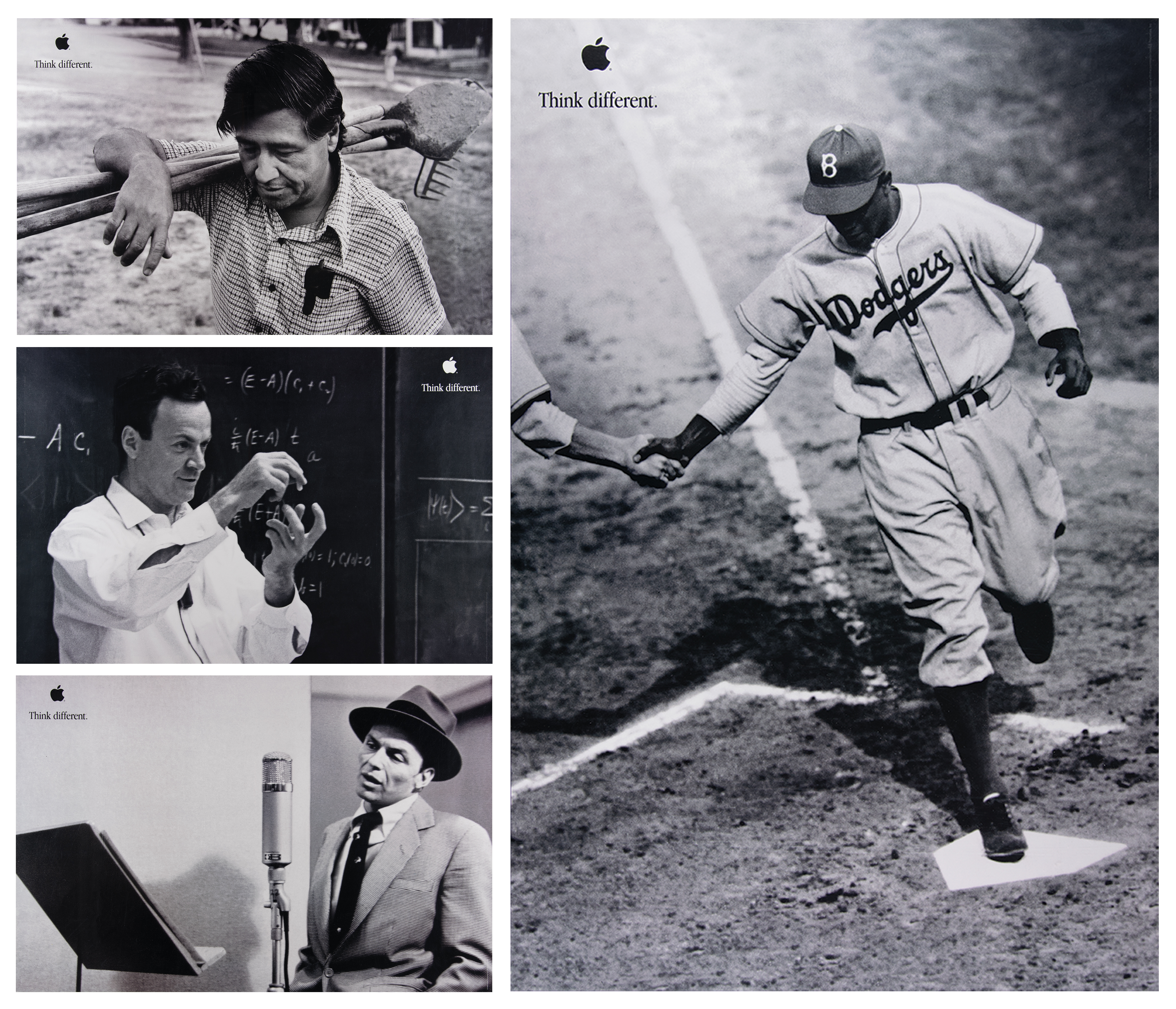 Lot #5043 Apple 'Think Different' Posters (4) - Set 4 - Image 1