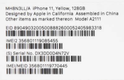 Lot #5037 Tim Cook Signed Apple iPhone 11 - Image 6