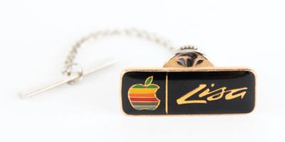 Lot #5040 Apple Lisa and iPhone - Limited Edition Pin, Tie Tack, and Mini Books - Image 1