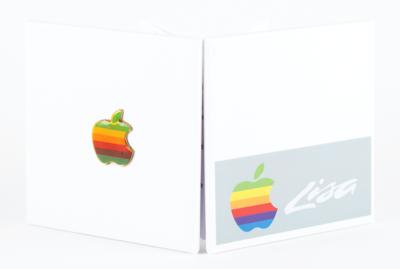 Lot #5040 Apple Lisa and iPhone - Limited Edition Pin, Tie Tack, and Mini Books - Image 2