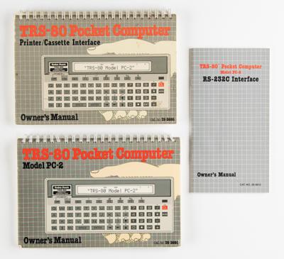 Lot #5054 TRS-80 Pocket Computer 2 (PC-2) with (2) Interface Accessories - Image 9