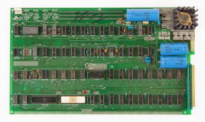 Lot #5011 Apple-1 Computer (Fully Operational, in Handmade Case with Built-In Keyboard) Signed by Steve Wozniak - Image 3