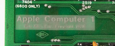 Lot #5011 Apple-1 Computer (Fully Operational, in Handmade Case with Built-In Keyboard) Signed by Steve Wozniak - Image 6