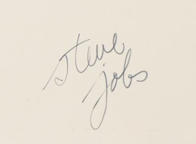 Lot #5007 Steve Jobs Signed 1988 NeXT Computer Launch Poster - Image 3