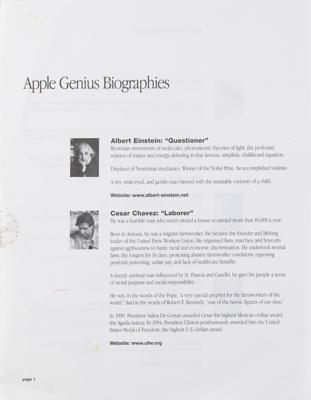 Lot #5044 Apple 'Educator Series' Posters (Sealed) - Complete Set of (10) - Image 4