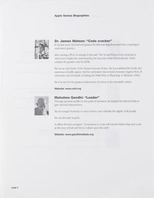 Lot #5044 Apple 'Educator Series' Posters (Sealed) - Complete Set of (10) - Image 7