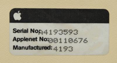 Lot #5012 Functional Apple Lisa 2/10 Computer With Original Box - Image 5