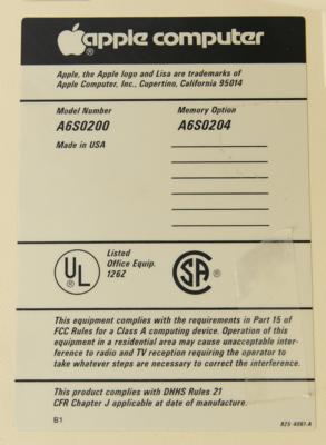 Lot #5012 Functional Apple Lisa 2/10 Computer With Original Box - Image 6