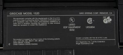 Lot #5055 GRiDCASE 1520 Laptop Computer - Image 8