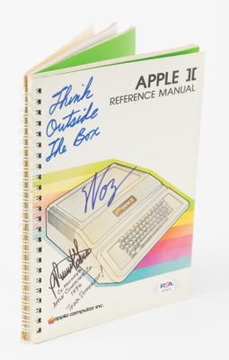 Lot #5050 Steve Wozniak and Ronald Wayne Signed Apple II Reference Manual - Image 1
