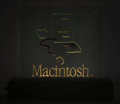 Lot #5041 Apple Macintosh 'Picasso' Dealer Sign - Image 3