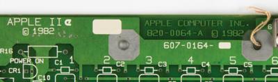 Lot #5021 Apple IIe Bare Logic Board (1982) - Image 3