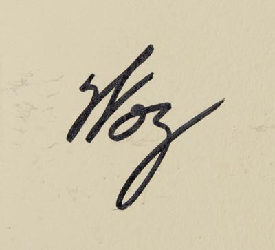 Lot #5014 Original Apple II (not II+) with Handwritten S/N 8011 and Signed by Steve Wozniak - Image 3