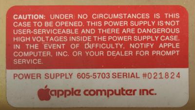 Lot #5014 Original Apple II (not II+) with Handwritten S/N 8011 and Signed by Steve Wozniak - Image 5