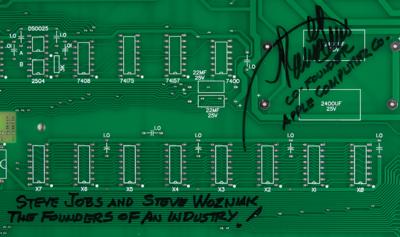 Lot #5049 Ronald Wayne Signed Replica Apple-1 Board - Image 2