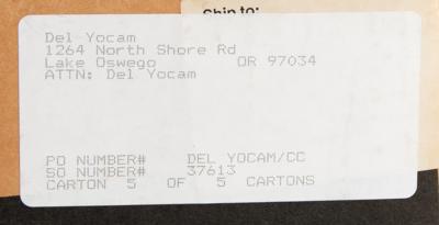 Lot #5027 Del Yocam's NeXTstation Color Computer (Addressed to Steve Jobs) and Peripherals - Image 11