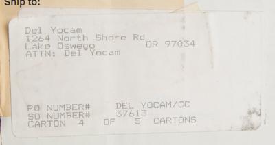 Lot #5027 Del Yocam's NeXTstation Color Computer (Addressed to Steve Jobs) and Peripherals - Image 19