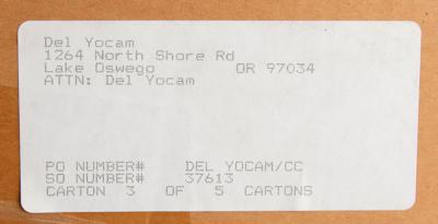 Lot #5027 Del Yocam's NeXTstation Color Computer (Addressed to Steve Jobs) and Peripherals - Image 22