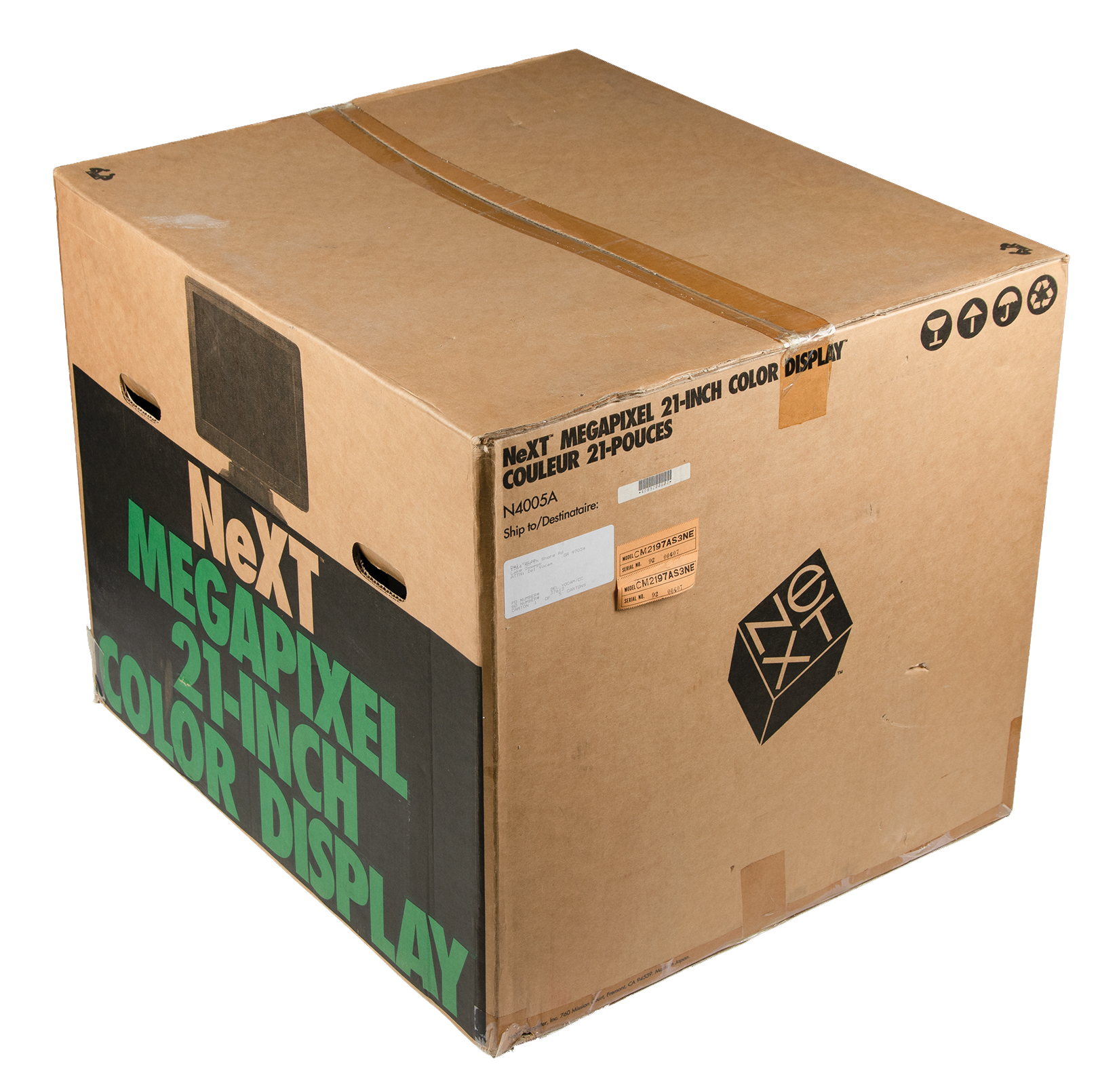 Lot #5027 Del Yocam's NeXTstation Color Computer (Addressed to Steve Jobs) and Peripherals - Image 25