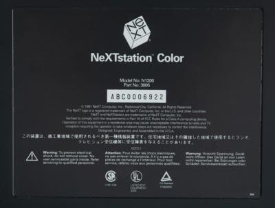 Lot #5027 Del Yocam's NeXTstation Color Computer (Addressed to Steve Jobs) and Peripherals - Image 9