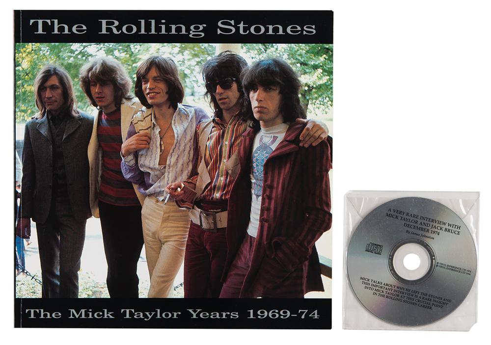 Rolling Stones: The Mick Taylor Years Book | RR Auction