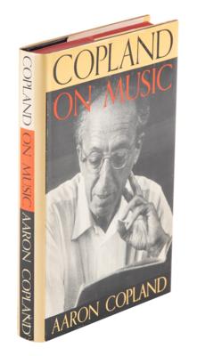 Lot #557 Aaron Copland Signed Book - Image 3