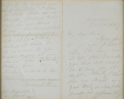 Lot #19 Franklin Pierce Autograph Letter Signed on Christmas Plans - Image 2