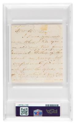 Lot #22 Abraham Lincoln Autograph Endorsement Signed as President - PSA NM-MT 8 - Image 2
