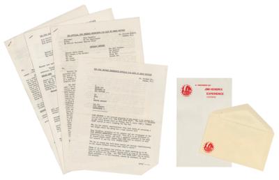 Lot #617 Jimi Hendrix Experience Collection of Early UK Fan Club Memorabilia - Image 6