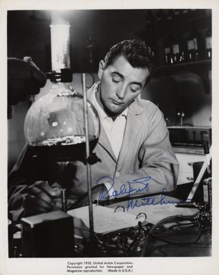 Lot #827 Robert Mitchum (3) Signed Photographs - Image 2