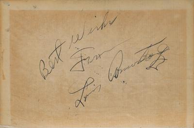 Lot #518 Jazz Legends: Hot Discography Multi-Signed Book with Over 40 Signatures, Including Fats Waller, Joe 'Tricky Sam' Nanton, Jimmie Blanton, and Louis Armstrong - Image 9
