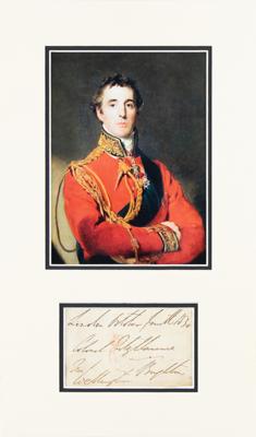 Lot #269 Duke of Wellington Signed Free Frank - Image 1