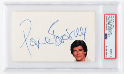 Pierce Brosnan サイン入り写真 COA証明書付き Pierce Brosnan Signed