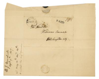 Lot #118 John Marshall Autograph Letter Signed on 