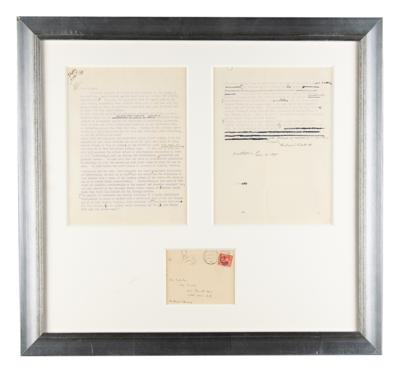 Lot #386 Rudyard Kipling Letter on the Sagacity of Literary Agents - Image 1