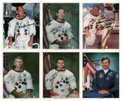 Lot #278 Moonwalkers (9) Signed Photographs - Image 1
