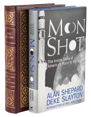 Lot #288 Buzz Aldrin and Alan Shepard (2) Signed Books - Image 1