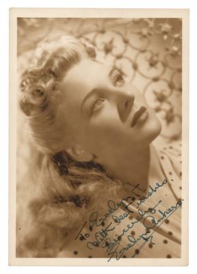 Lot #786 Horror Stars: O'Connor and Ankers Signed Photographs - Image 2