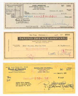 Lot #781 Hollywood (9) Signed Checks - Image 2
