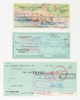 Lot #781 Hollywood (9) Signed Checks - Image 3