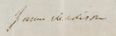 Lot #7 Thomas Jefferson and James Madison Document Signed as President and Secretary of State - Image 4