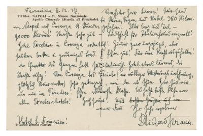 Lot #515 Richard Strauss Autograph Letter Signed - Image 1