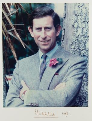 Lot #126 King Charles III Signed Oversized Photograph - Image 1