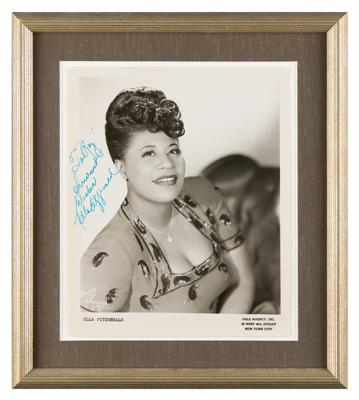 Lot #576 Ella Fitzgerald Signed Photograph - Image 2