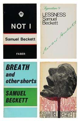 Lot #416 Samuel Beckett (4) Signed Books - Image 1