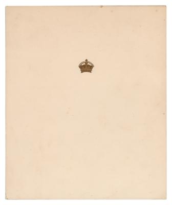 Lot #175 Elizabeth, Queen Mother Signed Christmas Card (1967) - Image 2